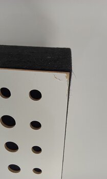 Sugerianti medienos plokštė Mega Acoustic FiberPRO120 AcouSphere White/Black Sugerianti medienos plokštė (Kaip naujas) - 3