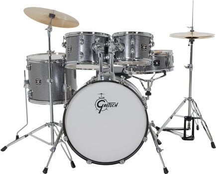 Set akustičnih bubnjeva Gretsch Drums Renegade 20 Grey Sparkle Set akustičnih bubnjeva - 2