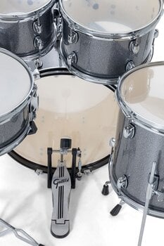 Set akustičnih bubnjeva Gretsch Drums Renegade 20 Grey Sparkle Set akustičnih bubnjeva - 7