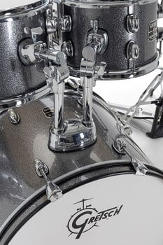 Set akustičnih bubnjeva Gretsch Drums Renegade 20 Grey Sparkle Set akustičnih bubnjeva - 8