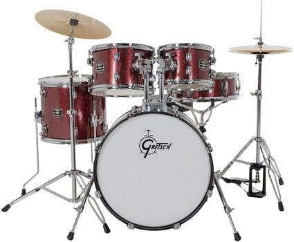 Akustik-Drumset Gretsch Drums Renegade 20 Ruby Sparkle Akustik-Drumset - 3