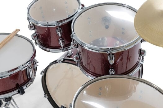 Akustik-Drumset Gretsch Drums Renegade 20 Ruby Sparkle Akustik-Drumset - 7