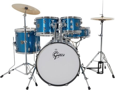 Set akustičnih bubnjeva Gretsch Drums Renegade 20 Blue Sparkle Set akustičnih bubnjeva - 2