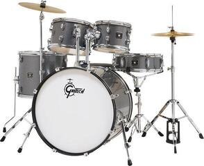 Акустична барабанна установка Gretsch Drums Renegade 22 Grey Sparkle Акустична барабанна установка - 1