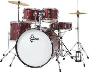 Drumkit Gretsch Drums Renegade 22 Ruby Sparkle Drumkit - 1