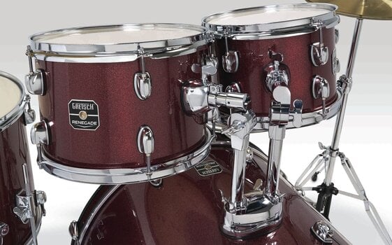 Kit de batería Gretsch Drums Renegade 22 Ruby Sparkle Kit de batería - 6