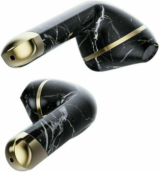 Intra-auriculares true wireless Happy Plugs Air 1 Black Marble - 2