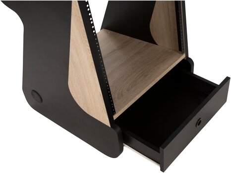 Mobilier de studio Zaor MIZA Rack 12 MKII Black Oak Mobilier de studio - 6
