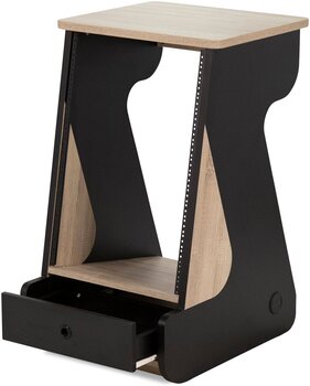 Mobilier de studio Zaor MIZA Rack 16 MKII Black Oak Mobilier de studio - 6