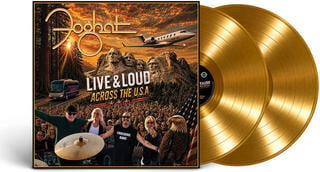 Disco de vinilo Foghat - Live & Loud Across The USA (Gatefold) (Limited Edition) (Gold Coloured) (2 LP) - 1