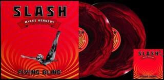 LP plošča Slash & Myles Kennedy & The Conspirators - Flying Blind (Indie Exclusive) (Limited Edition) (Red Ripple Coloured) (2 LP) - 1