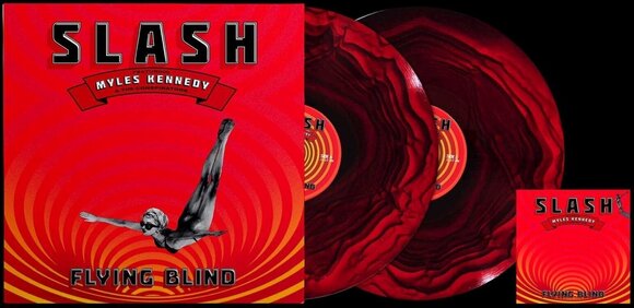 Грамофонна плоча Slash & Myles Kennedy & The Conspirators - Flying Blind (Indie Exclusive) (Limited Edition) (Red Ripple Coloured) (2 LP) - 2