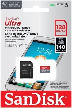 Memorijska kartica SanDisk Ultra 140 MB/s Mobile Micro SDXC 128 GB Memorijska kartica - 3