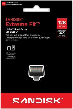 USB-sleutel SanDisk Extreme Fit USB-C 3.2 Gen 1 400 MB/s USB-sleutel 128 GB - 5