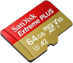 Carte mémoire SanDisk Extreme Plus 200 MB/s + SD Micro SDXC 64 GB Carte mémoire - 1