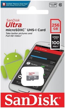 Carte mémoire SanDisk Ultra Lite 100 MB/s Micro SDXC 256 GB Carte mémoire - 3