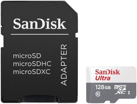 Carte mémoire SanDisk Ultra 100 MB/s + SD Micro SDXC 128 GB Carte mémoire - 3