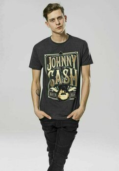 Tričko Johnny Cash Man In Black Tee Charcoal L - 3