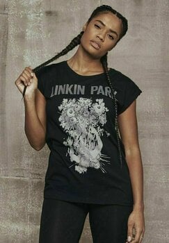 Shirt Linkin Park Shirt Eye Guts Dames Black XS - 3
