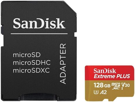 Memorijska kartica SanDisk Extreme Plus 200 MB/s + SD Micro SDXC 128 GB Memorijska kartica - 3