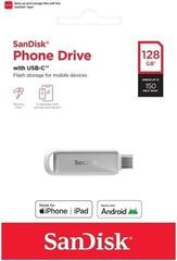 USB-minnepinne SanDisk Phone Drive USB-C 3.2 Gen 1 150 MB/s Arctic White USB-minnepinne 128 GB - 1