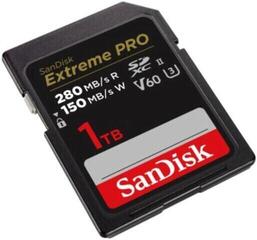 Carte mémoire SanDisk Extreme PRO 280 MB/s UHS-II SDXC 1 TB Carte mémoire - 1