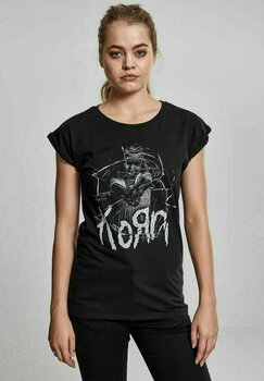 T-shirt Korn Cracked Glass Tee Black L - 3