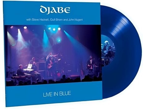 Disque vinyle Djabe & Steve Hackett, Gulli Briem, John Nugent - Live In Blue (Limited Edition) (Transparent Blue Coloured) (180 g) (LP) - 2