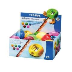 Sacapuntas Lyra Groove Jumbo Sharpener Single Hole Sacapuntas Assorted - 1