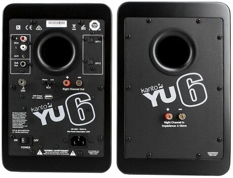 Hi-Fi безжичен високоговорител
 Kanto YU6 Basic SET Hi-Fi безжичен високоговорител Matte Black 2 бр. - 4
