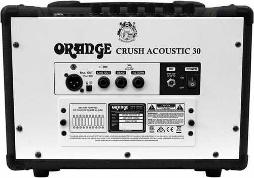 Комбо усилвател за електро-акустична китара Orange Crush Acoustic 30 BK - 5
