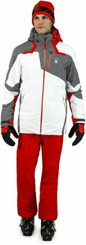 Skijaška jakna Spyder Leader Gore-Tex White XL - 3