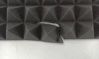 Mega Acoustic PA-PMP5 100x100x5 Dark Gray Panneau de mousse absorbant