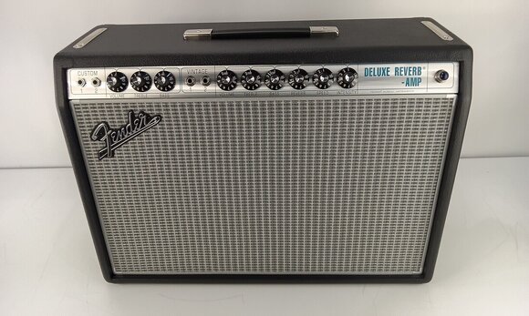Combo de guitarra de tubo Fender 68 Custom Deluxe Reverb Combo de guitarra de tubo (Seminuevo) - 2
