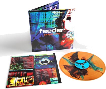 Disque vinyle Feeder - Polythene (2026 Remaster) (Orange/Blue/Black Coloured) (LP) - 2