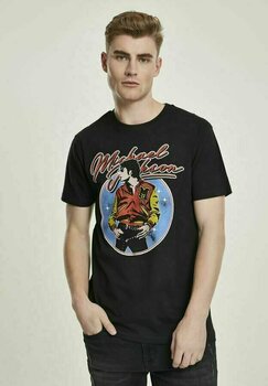 T-shirt Michael Jackson Circle Black L T-shirt - 2