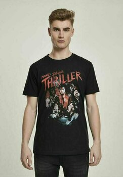 T-shirt Michael Jackson Thriller Zombies Black 2XL T-shirt - 2