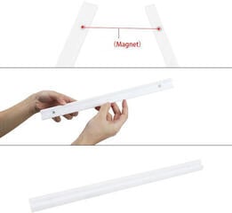 Soporte para discos de vinilo montado en la pared Muziker Acrylic Vinyl record albums storage rack white Soporte para discos de vinilo montado en la pared White - 1