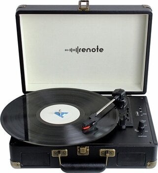 Draagbare platenspeler Renote RetroCase Black Draagbare platenspeler - 2
