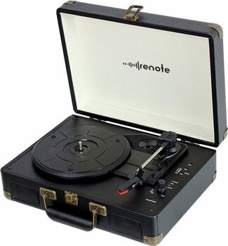 Draagbare platenspeler Renote RetroCase Black Draagbare platenspeler - 4