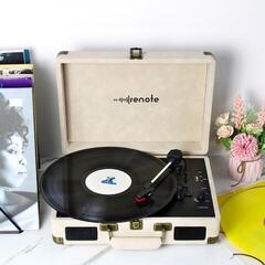 Portable turntable
 Latone RetroCase Creamy White Portable turntable - 5