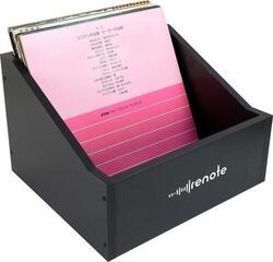 Vinyl Record Box Renote Vinyl Records Cube Case Vinyl Record Box Black - 4