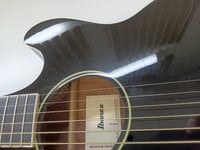 Ibanez TCY10E-BK Black Guitare acoustique-électrique