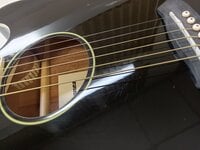 Ibanez TCY10E-BK Black Guitare acoustique-électrique