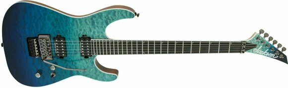 Guitare électrique Jackson Pro Series Soloist SL2Q MAH Caribbean Blue Fade - 3