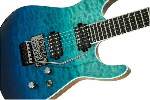Guitare électrique Jackson Pro Series Soloist SL2Q MAH Caribbean Blue Fade - 5