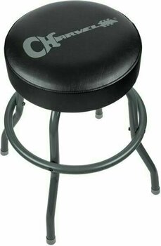 Krzesło barowe Charvel 24'' Barstool Black/Gray - 2
