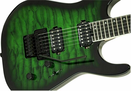 Guitare électrique Jackson Pro Series Dinky DK2Q Transparent Green - 5
