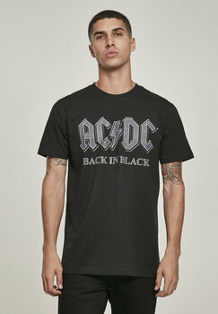 Риза AC/DC Риза Back In Black Мъжки Black M - 2