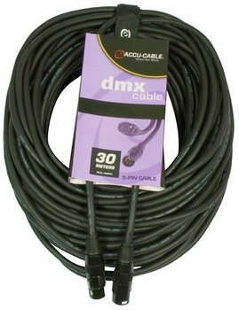 Kable do DMX ADJ AC-DMX5/30 5 p. XLR m/5 p. XLR f 30m DMX - 2